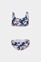 Купальник для девочек Arena TIE AND DYE BIKINI TOP белый, синий, мультиколор Дет 116см