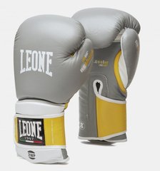Боксерские перчатки Leone Tecnico Grey 12 ун.