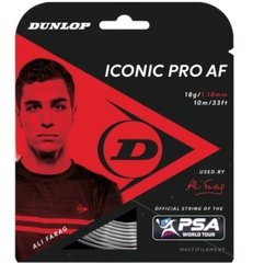 Струна для сквошу Dunlop SAC ICONIC AF 18G black 10m