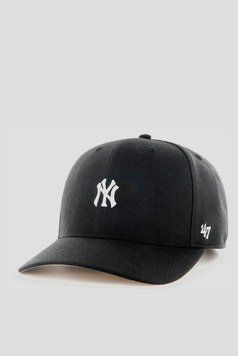 Кепка MVP 47 Brand MVP DP YANKEES BASE RUNNER чорний, сірий Уні OSFA