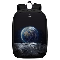Рюкзак Sobi Pixel Max SB9703 Black із LED екраном