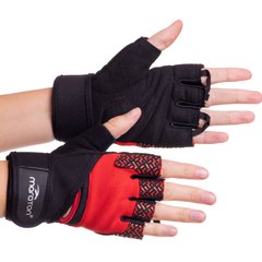 Перчатки для фитнеса женские MARATON AI061221 (PL, PVC, открытые пальцы, р-р S-M, цвета в ассортименте)