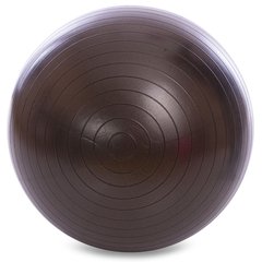 Мяч для фитнеса (фитбол) гладкий сатин 65см Zelart FI-1983-65 (PVC,800г, цвета в ассортименте, ABS технология)