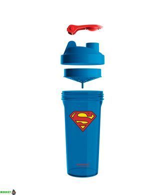 Шейкер спортивний Smartshake Lite 800ml DC Superman