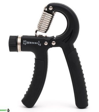 Еспандер кистьовий Cornix 5-60 кг з регульованим навантаженням XR-0145 Black
