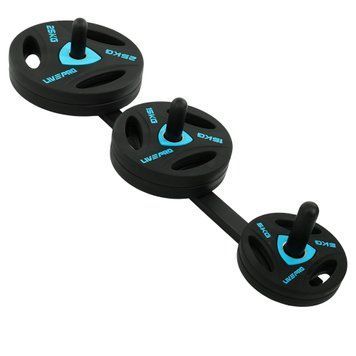 Стойка для блинов (дисков) вертикальная LiveUp LP8893 размер-120x24,7x6,4см черный