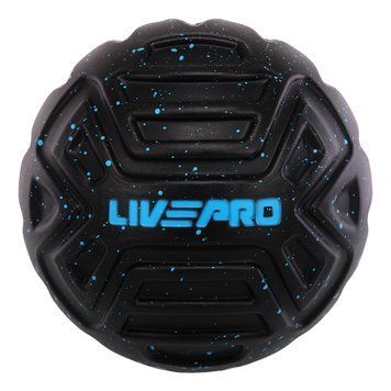 Мяч массажный для МФР &oslash;12,5см LivePRO Target massage ball LP8508 (d-125мм, черный)