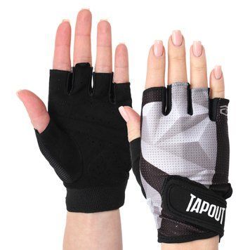 Рукавички спортивні TAPOUT SB168504 Чорно-сірий M