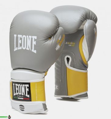 Боксерские перчатки Leone Tecnico Grey 12 ун.