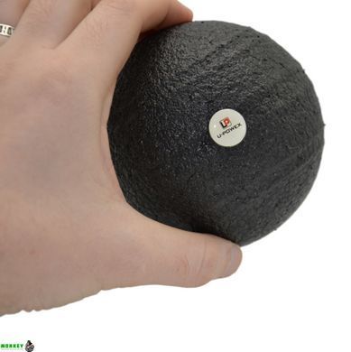 Массажный мяч U-POWEX Epp foam ball (d10.) Black