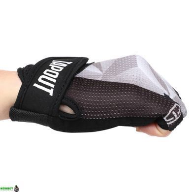 Рукавички спортивні TAPOUT SB168504 Чорно-сірий M