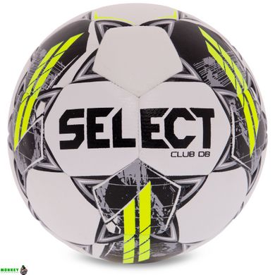 М'яч футбольний SELECT CLUB DB FIFA Basic V23 №4 білий-сірий
