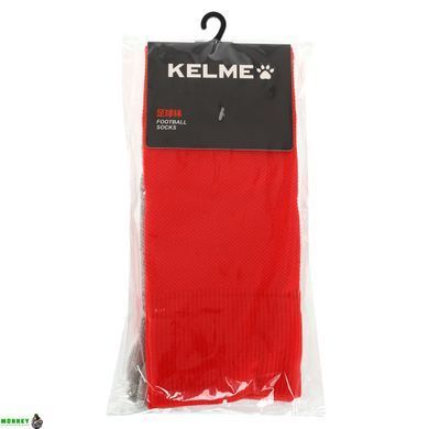 Гетры футбольные мужские KELME LIGA K15Z908-9610 Красный-белый M-39-41 (нейлон, хлопок)