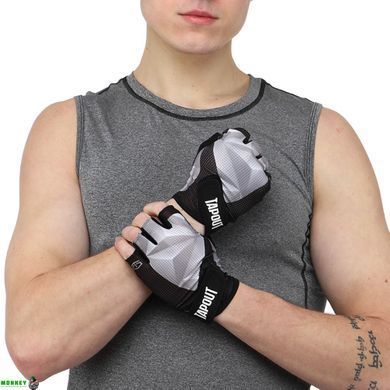 Рукавички спортивні TAPOUT SB168504 Чорно-сірий M