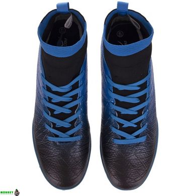 Сороконожки футбольні Pro Action PRO-823-17 розмір 40-45 синій-чорний