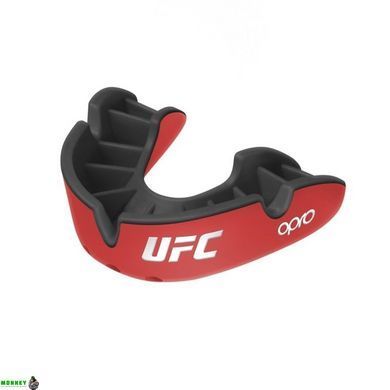 Капа OPRO Silver UFC детская (возраст до 10) Red/Black (ufc.102515002)