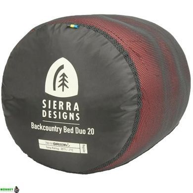 Sierra Designs спальник Backcountry Bed Duo 650F 20 Regular