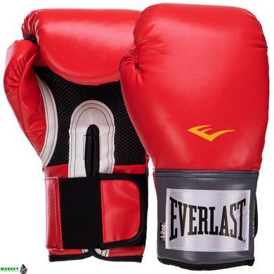 Боксерські рукавиці EVERLAST PRO STYLE TRAINING EV1200007 12 унцій червоний
