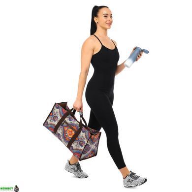Сумка для фітнесу та йоги SP-Sport DoYourYoga Yoga bag FI-6971-1 сірий-помаранчевий