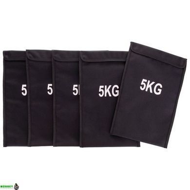 Сумка для кросфіта Sandbag Zelart FI-6232-2 50LB чорний