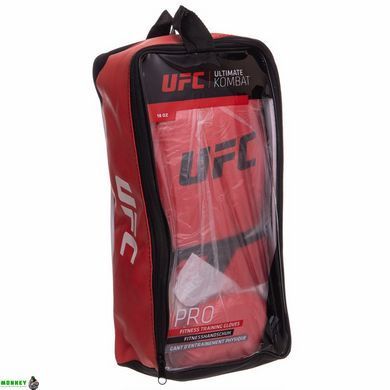 Рукавички боксерські UFC PRO Fitness UHK-75111 Червоний 18 унцій червоний