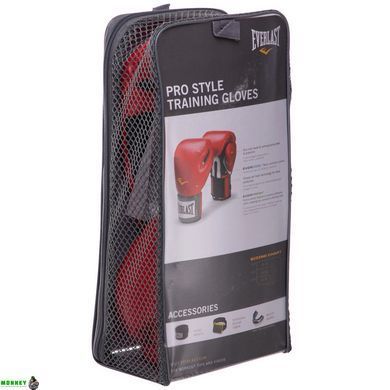 Боксерські рукавиці EVERLAST PRO STYLE TRAINING EV1200007 12 унцій червоний