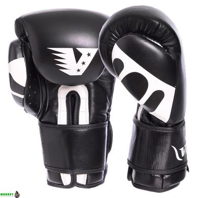 Боксерські рукавиці шкіряні VELO VL-2208 10-12 унцій кольори в асортименті
