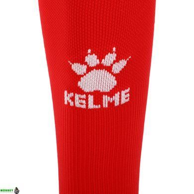 Гетры футбольные мужские KELME LIGA K15Z908-9610 Красный-белый M-39-41 (нейлон, хлопок)
