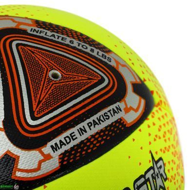 Мяч футбольный HIBRED SOCCER STAR FB-6037 №5 PU желтый