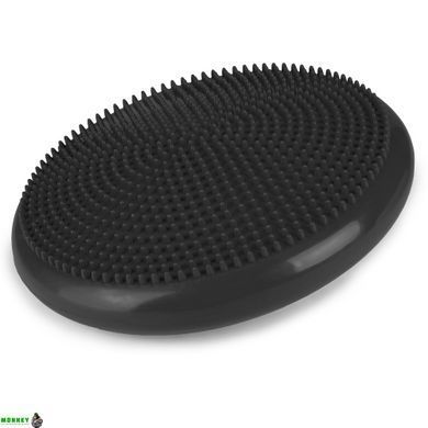 Балансировочная подушка-диск Cornix 33 см (сенсомоторная) массажная XR-0052 Black