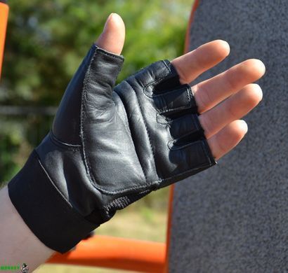 Перчатки для фитнеса MadMax MFG-248 Clasic Exclusive Black L