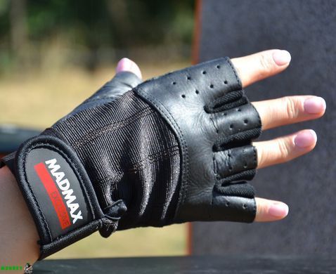Перчатки для фитнеса MadMax MFG-248 Clasic Exclusive Black L
