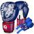 Боксерские перчатки Phantom Muay Thai Blue 10 унций (бинты в подарок)