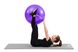 Фитбол Hop-Sport 75 см фиолетовый + насос 2020