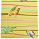 Коврик для йоги Льняной (Yoga mat) Record FI-7157-5 размер 183x61x0,3см принт Птицы