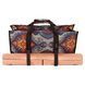 Сумка для фітнесу та йоги SP-Sport DoYourYoga Yoga bag FI-6971-1 сірий-помаранчевий