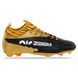 Бутсы футбольная обувь с носком ZOOM 220909-4 GOLD/WHITE/BLACK размер 40-45 (верх-PU, подошва-термополиуретан (TPU), золотой-белый-черный)
