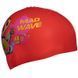 Шапочка для плавания детская MadWave Junior MAD BOT M057915 Красный