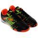 Взуття для футзалу чоловіча SP-Sport 170329-3 розмір 40-45 чорний-помаранчевий-салатовий