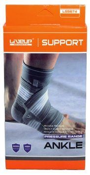 Фиксатор лодыжки LiveUp ANKLE SUPPORT LS5674-LXL