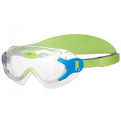 Очки для плавания Speedo SEA SQUAD MASK JU синий, зеленый OSFM