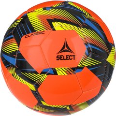 М'яч футбольний Select FB CLASSIC v23 помаранчево-чорний Уні 5