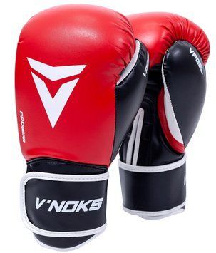 Боксерские перчатки V`Noks Lotta Red 10 ун.
