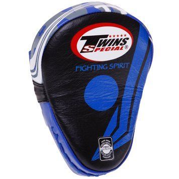 Лапа Вигнута для боксу та єдиноборств TWINS FPML10-43 Синій 1шт