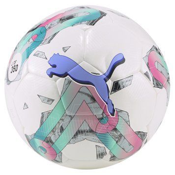 Мяч футбольный Puma Orbita 5 HYB Lite 350 белый, фиолетовый, мультиколор Уни 4