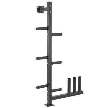 Стойка для блинов (дисков) и грифов LiveUp LP8894 размер-18,09х40,1х100см черный