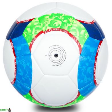 Мяч футбольный SP-Sport EURO 2020 AC5998 №5 PU клееный