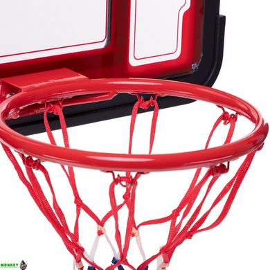 Мини-щит баскетбольный с кольцом и сеткой SP-Sport S881AB