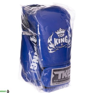 Рукавички шкіряні боксерські TOP KING Ultimate AIR TKBGAV Чорний 14 унції