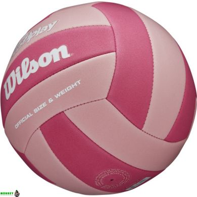 М'яч волейбольний Wilson SUPER SOFT PLAY Pink